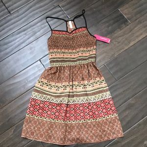 Xhilaration printed flowey dress